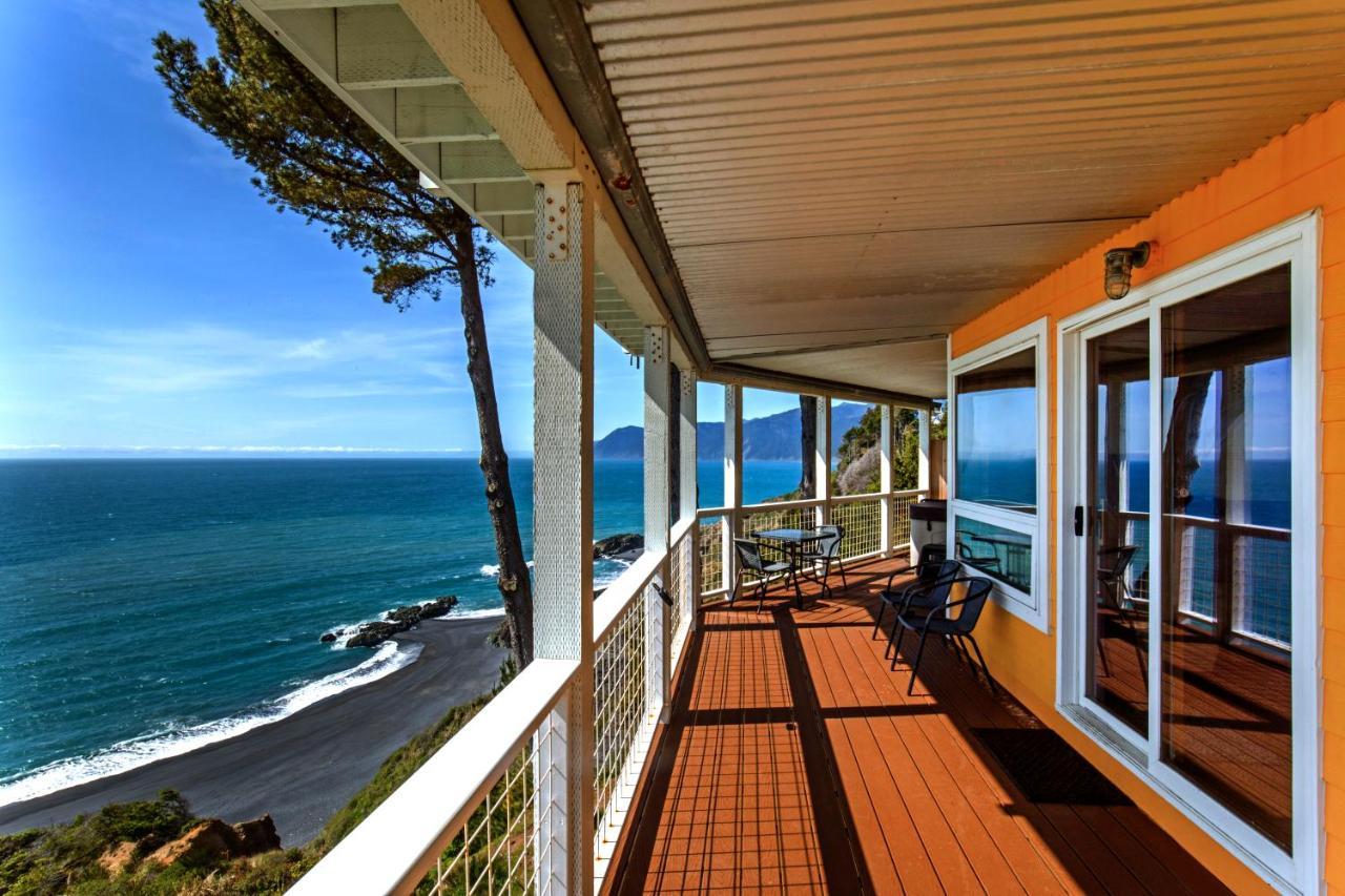 Amazing Oceanview 2 Bedroom Oceanfront! By Oceanviewhottubs Shelter Cove, Ca Tesla Ev Station Zewnętrze zdjęcie